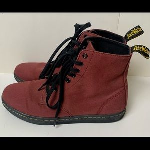 Dr. Martens Men's 'Alfie' Laced Boot, Cherry Red, size 10 M